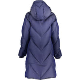 K-WAY Blue Polyamide Jackets & Coat